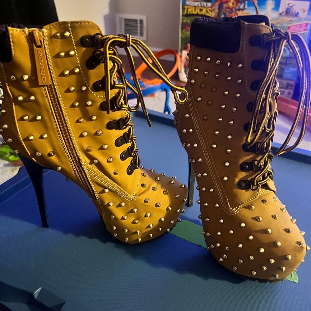 Spiked Booties